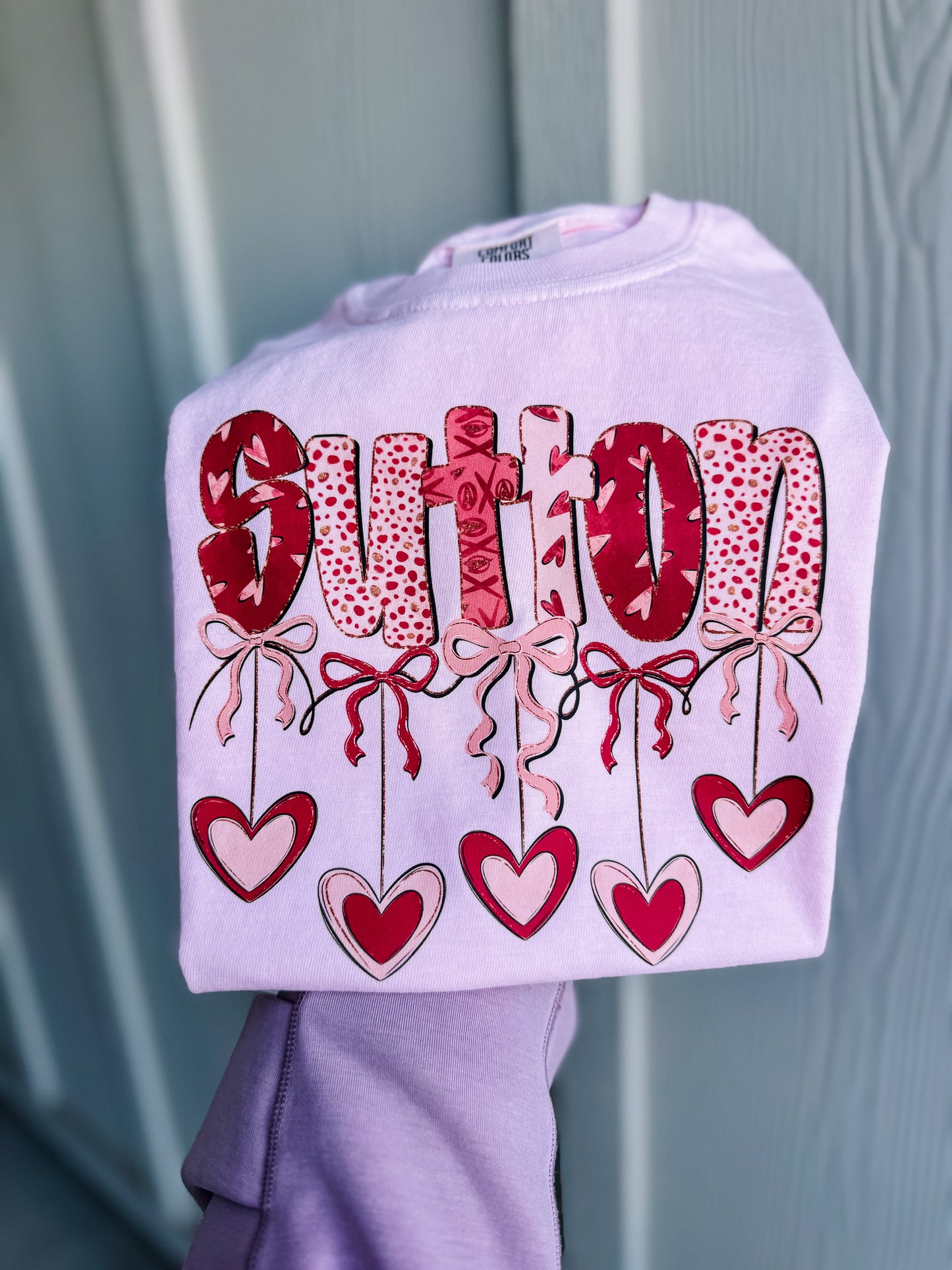 Custom Sweetheart Name Valentine Shirt