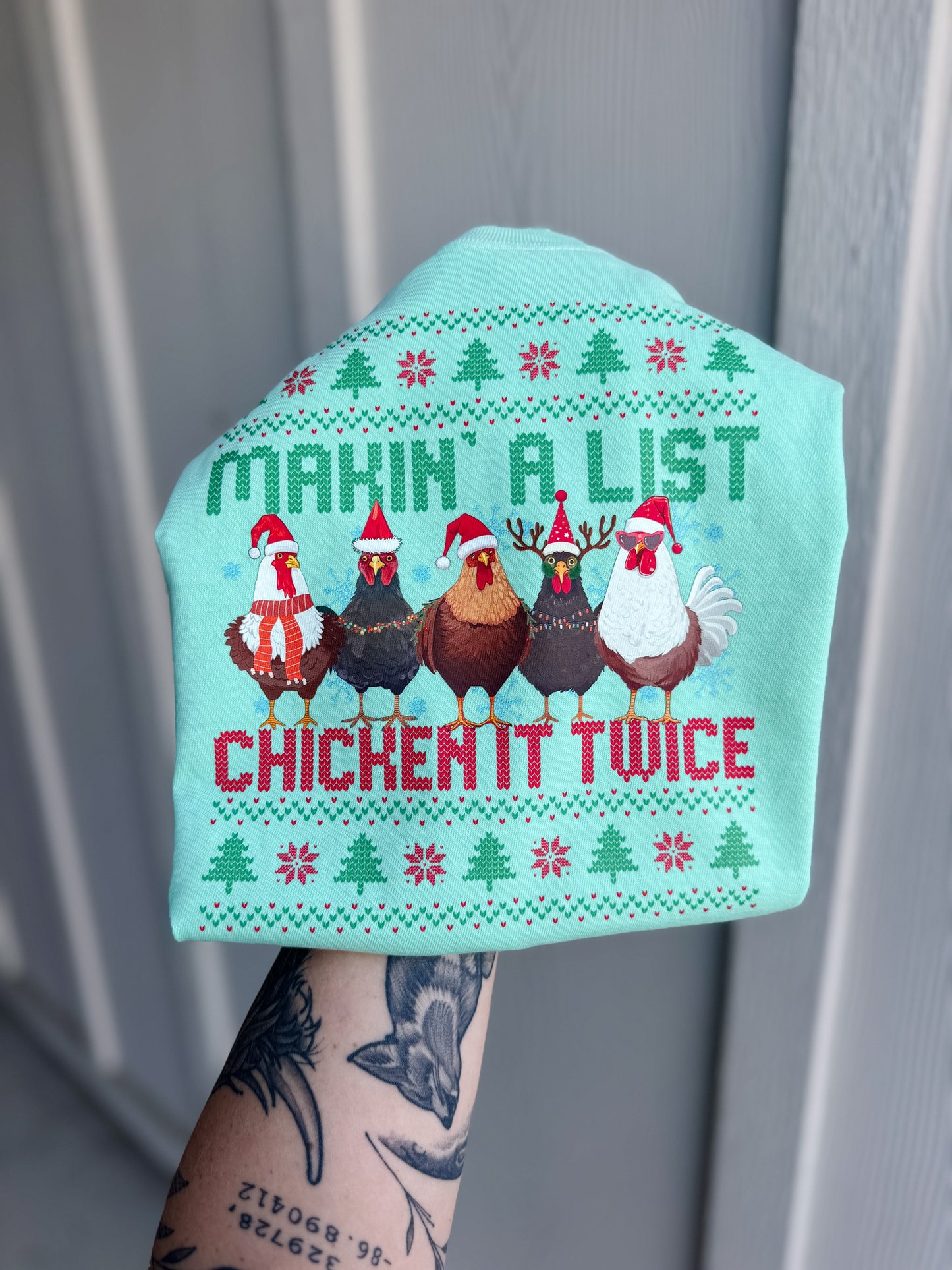 Chicken if twice