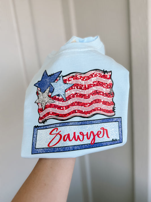 Patriotic Custom Name