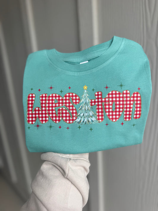 Boy Custom Tree Name