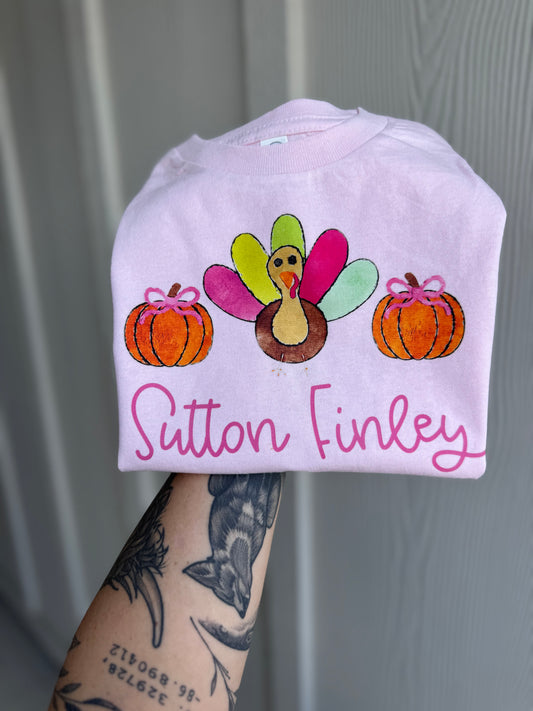 Watercolor Turkey GIRL