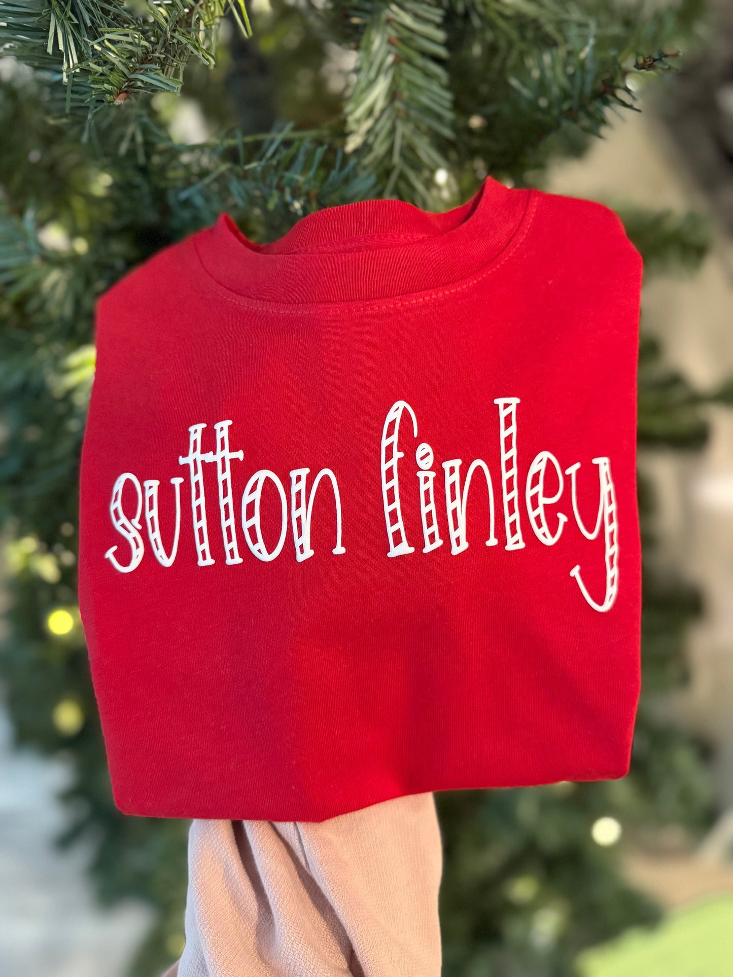 Christmas puff- Sutton font