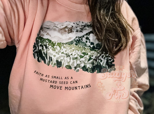 Mustard Seed Faith Moves Mountains