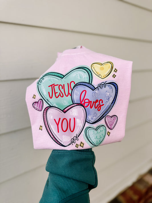 Jesus loves you hearts