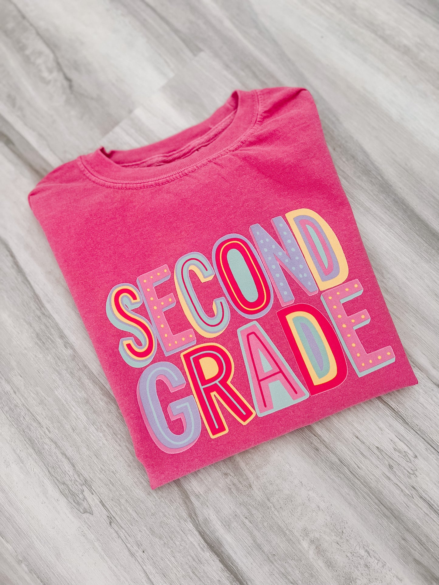 Colorful Grade Tee