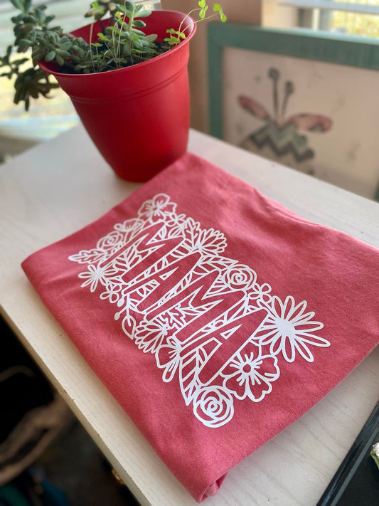 Mama Floral shirt