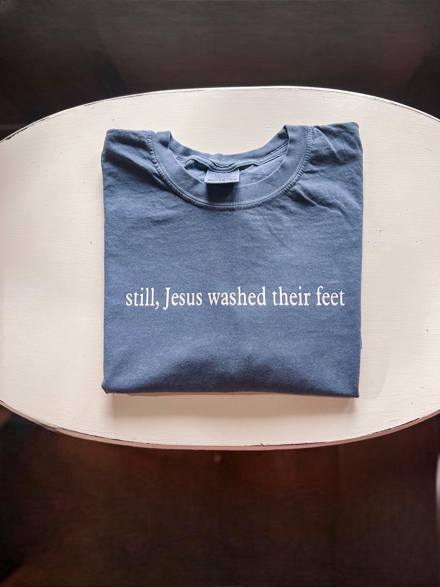 still, Jesus washed their feet