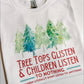 and children listen -to nothing